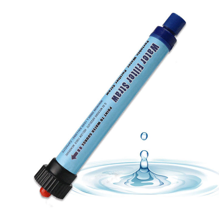 Life-saving water purification tools outdoor water purification straw micro ultrafiltration water purifier - Blue Force Sports