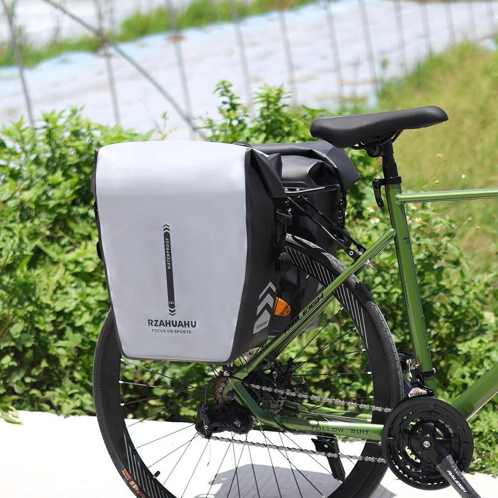 Bolsa impermeable para portabicicletas de 18 l