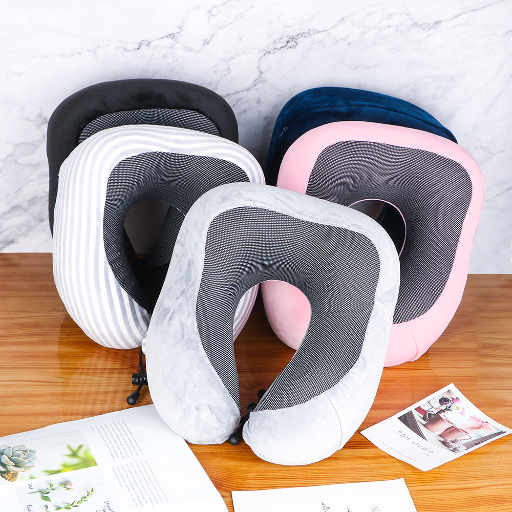 Almohada de viaje de espuma viscoelástica