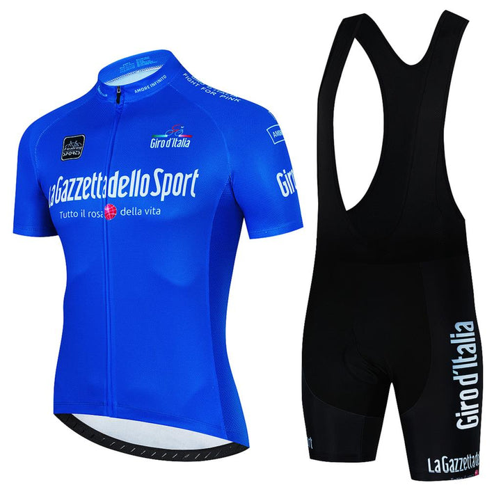Men's Outdoor Quick-drying Mountain Bike Jersey Suit - Blue Force Sports