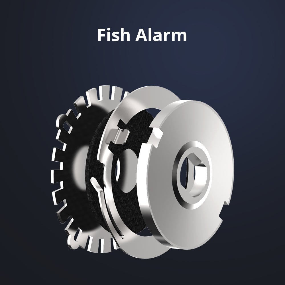 Hochgeschwindigkeits-Baitcastingrolle mit maximaler Bremskraft von 6 kg und magnetischem Bremssystem