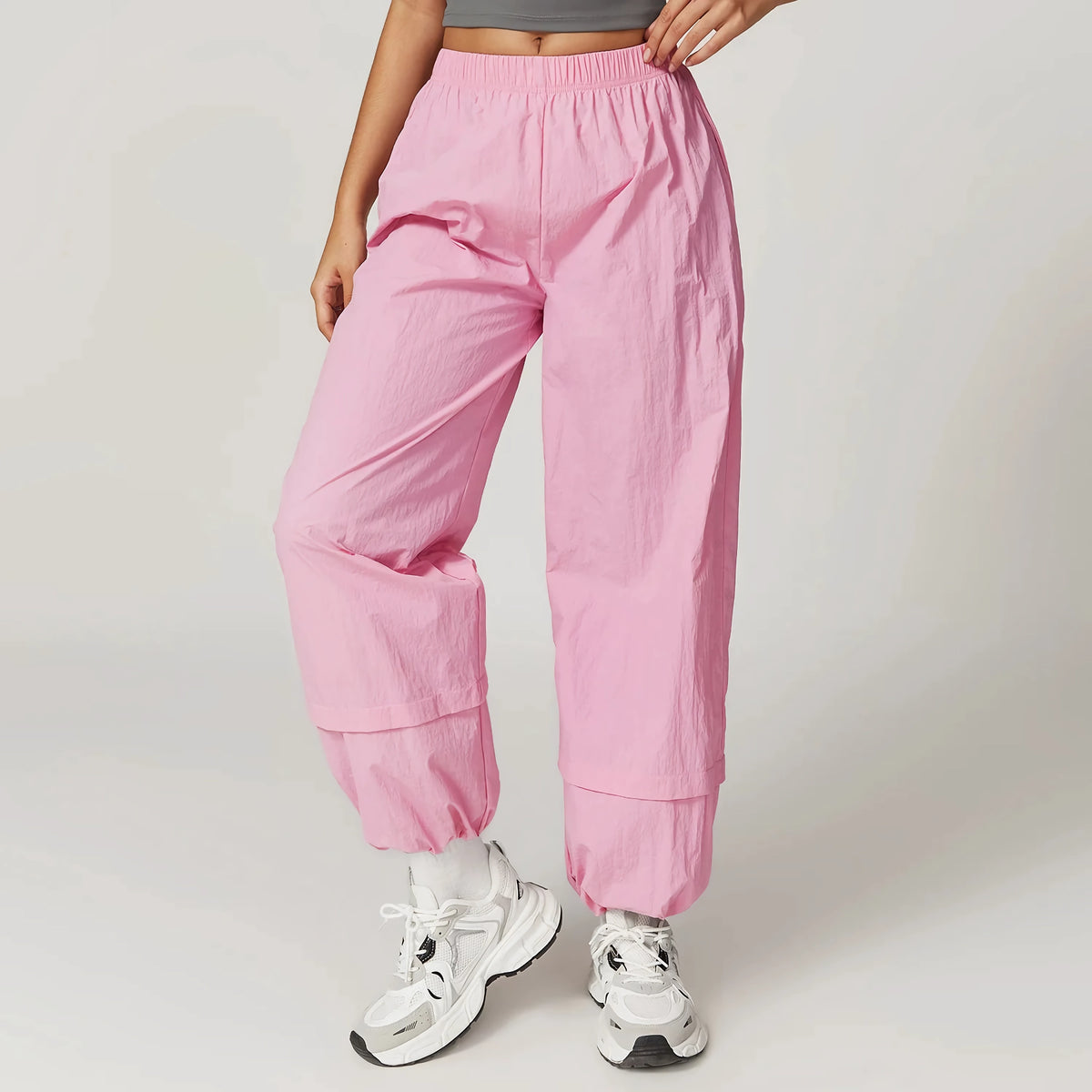 Women's High-Waist Cargo Pants