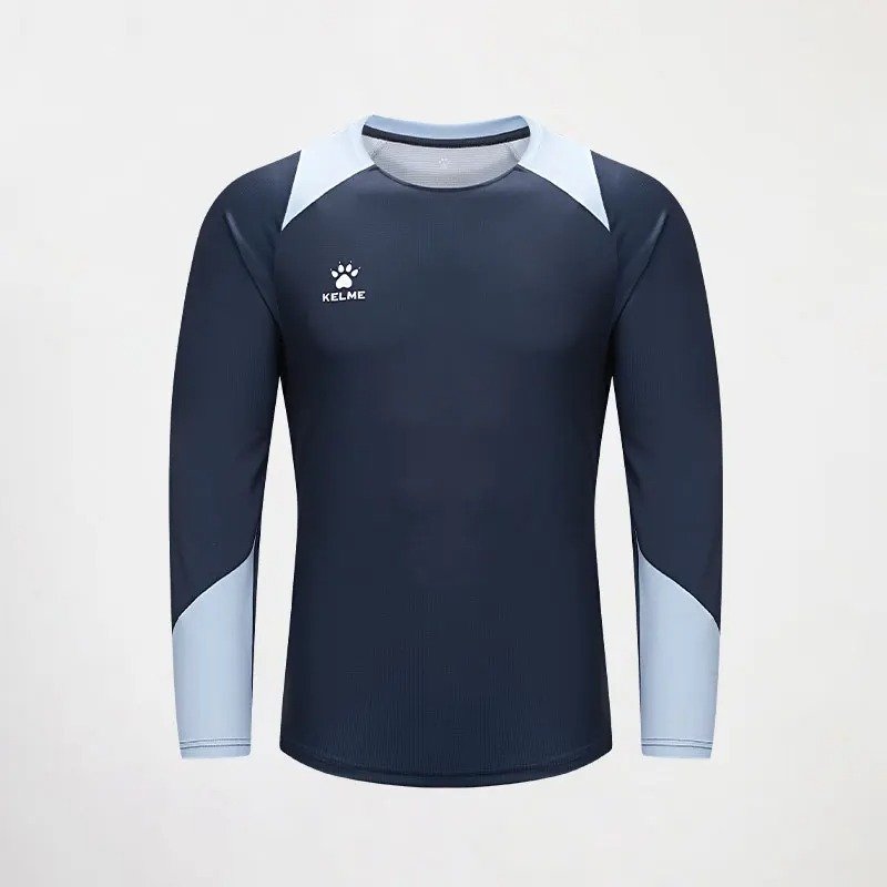 Camiseta de entrenamiento de manga larga de secado rápido para hombre