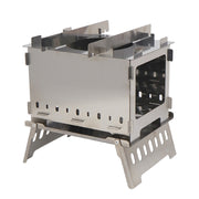 Outdoor Folding Card Stove Barbecue Rack - Blue Force Sports