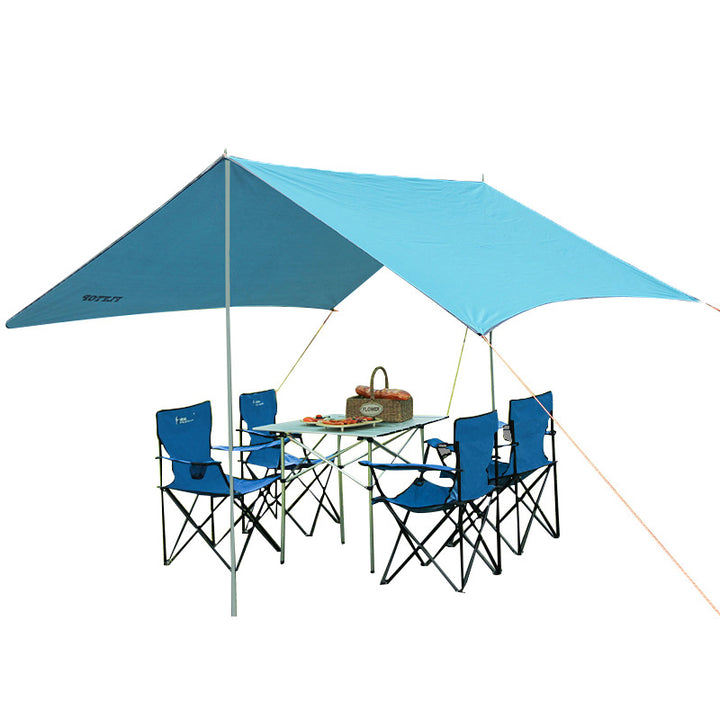 Sun Shade Camping Canopy Tent - Blue Force Sports