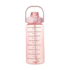 2L Motivational Straw Water Bottle for Hydration