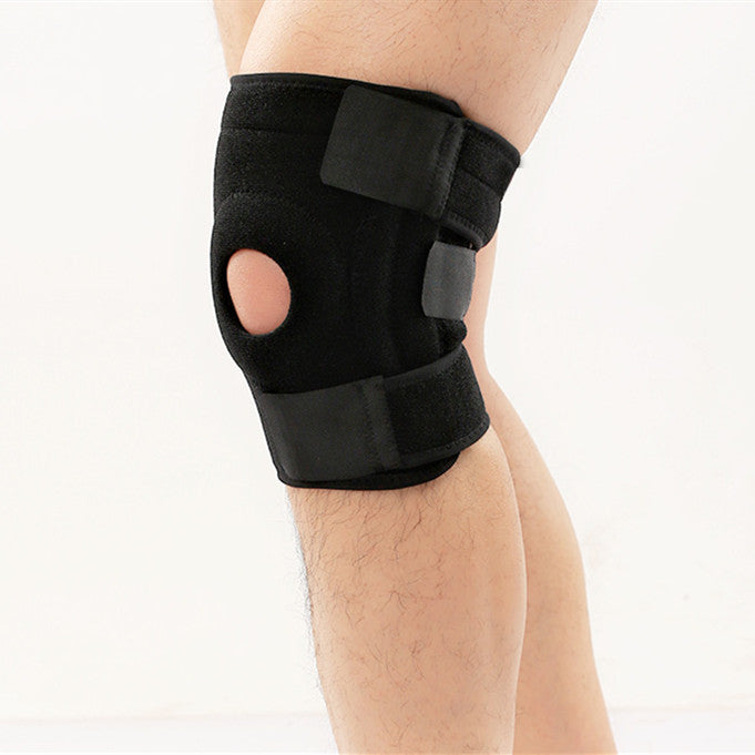 Sports mountaineering knee pads Silicone non-slip fitness spring sports knee pads - Blue Force Sports