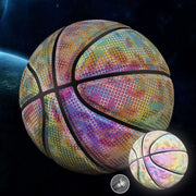 Glowing fluorescent basketball - Blue Force Sports