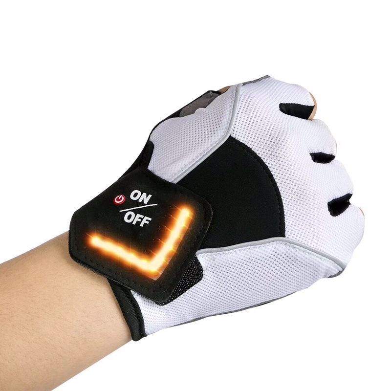 Turn Auto Sensing Sport Riding Gloves - Blue Force Sports