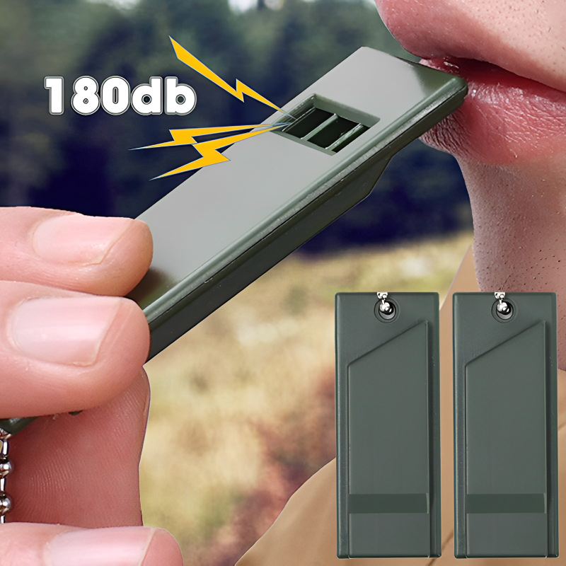 Silbato de supervivencia para exteriores de alto decibelio
