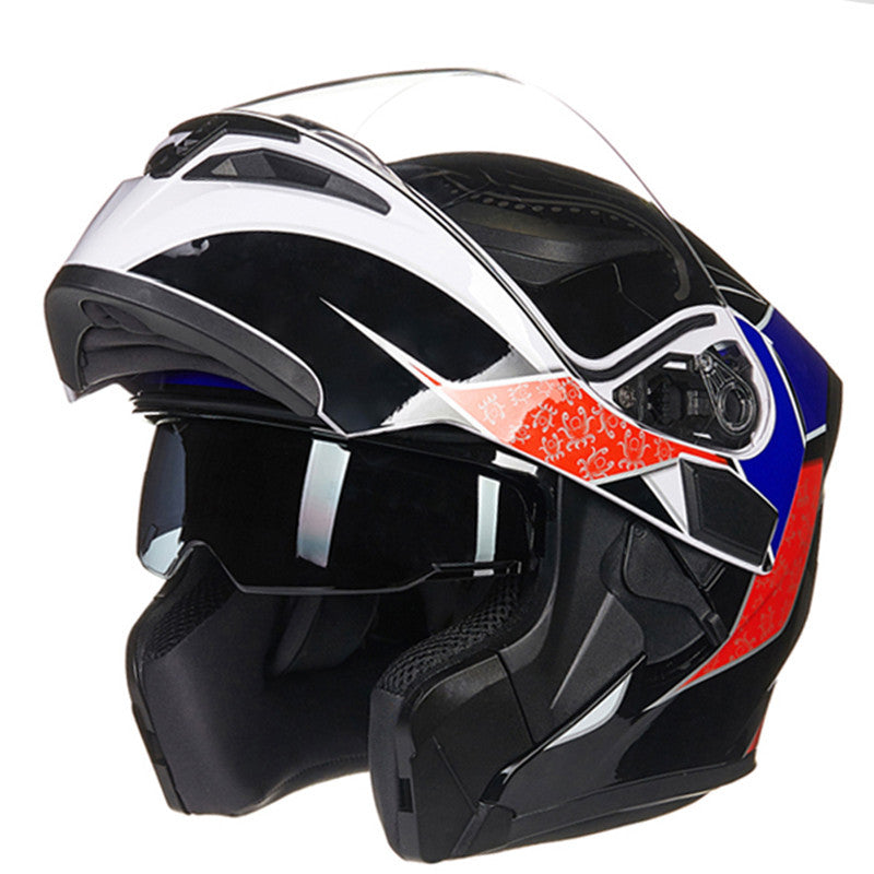Motorcycle Helmet Four Seasons Universal Helmet - Blue Force Sports