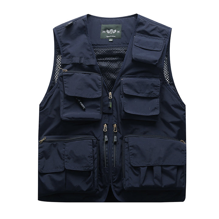 Multi-pocket fishing vest - Blue Force Sports