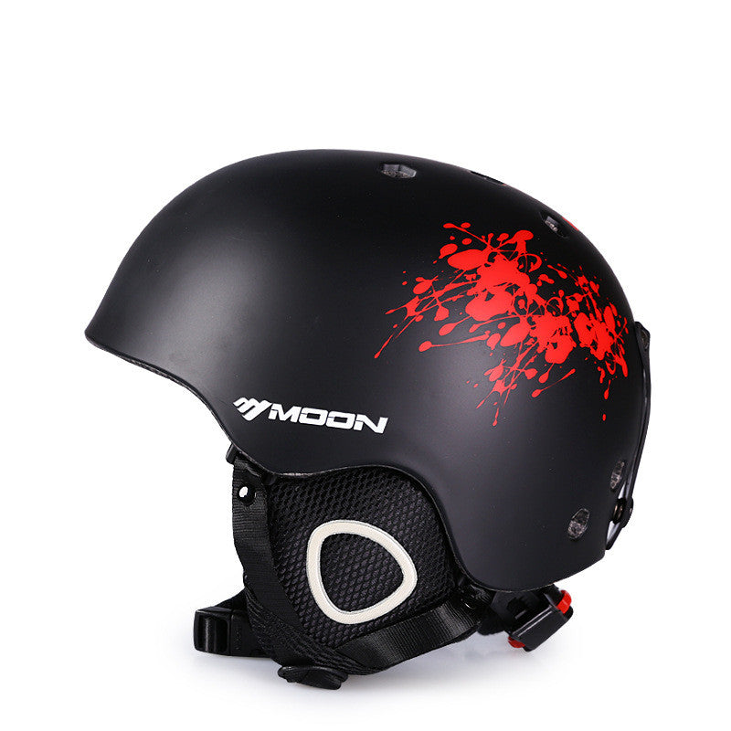 Ski Helmet Snow Safety Helmet Protective Gear Sports Equipment Head Protection Integrated - Blue Force Sports
