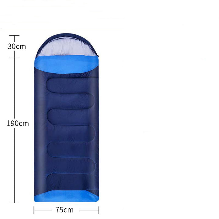 Anti Kick Quilt Portable Outdoor Sleeping Bag - Blue Force Sports