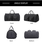 Men Travel Bag & Cationic letter wash bag - Blue Force Sports