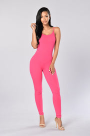 Fashion Sexy Skinny Backless Sling Jumpsuit - Blue Force Sports