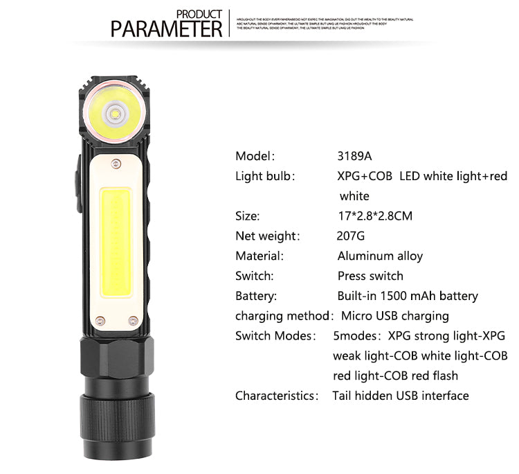 Car inspection light - Blue Force Sports