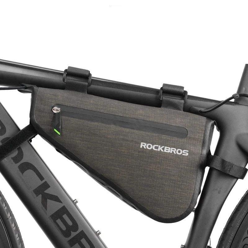 Regendichte dreieckige Fahrradtasche