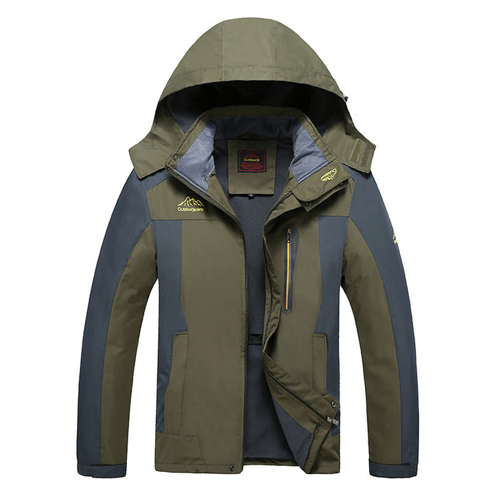 New type of foreign trade, wind resistant, waterproof, waterproof, sports and leisure, jacket, jacket, and outdoor camping outdoors - Blue Force Sports