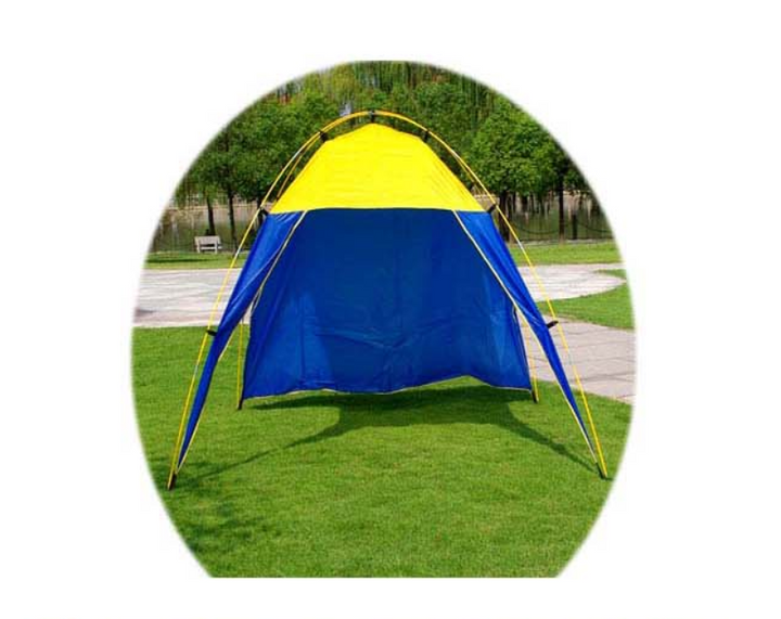 Camping Tent Sunshade Waterproof Tent Outdoor Canopy Beach Shelter Sunscreen Tent For Camping Hiking Fishing Bearing 5-8 People - Blue Force Sports