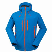 1652 new men outdoor mountaineering camping leisure sports complex soft shell jacket jacket wholesale price sales - Blue Force Sports