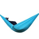 Backpacking Hammock - Portable Nylon Parachute Outdoor Double Hammock - Blue Force Sports