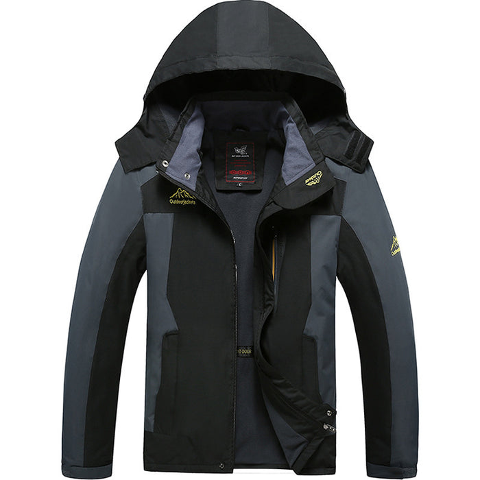 New type of foreign trade, wind resistant, waterproof, waterproof, sports and leisure, jacket, jacket, and outdoor camping outdoors - Blue Force Sports