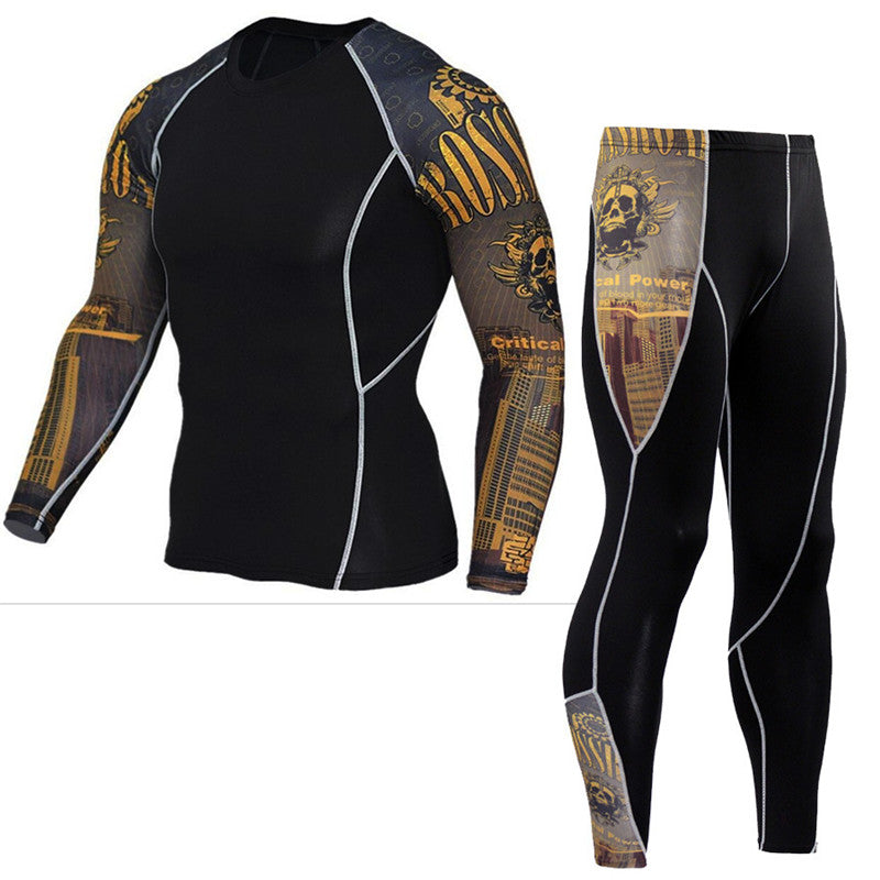 Quick-drying super elastic PRO suit - Blue Force Sports