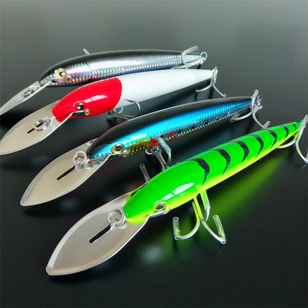 Daqing Needle Iron Tongue South Oil Trolling Fake Bait - Blue Force Sports