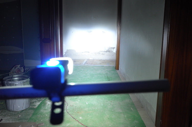 Bicycle front light USB rechargeable bicycle light aluminum alloy - Blue Force Sports