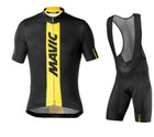 Mavic short-sleeved bib cycling jersey suit - Blue Force Sports