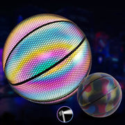 Glowing fluorescent basketball - Blue Force Sports