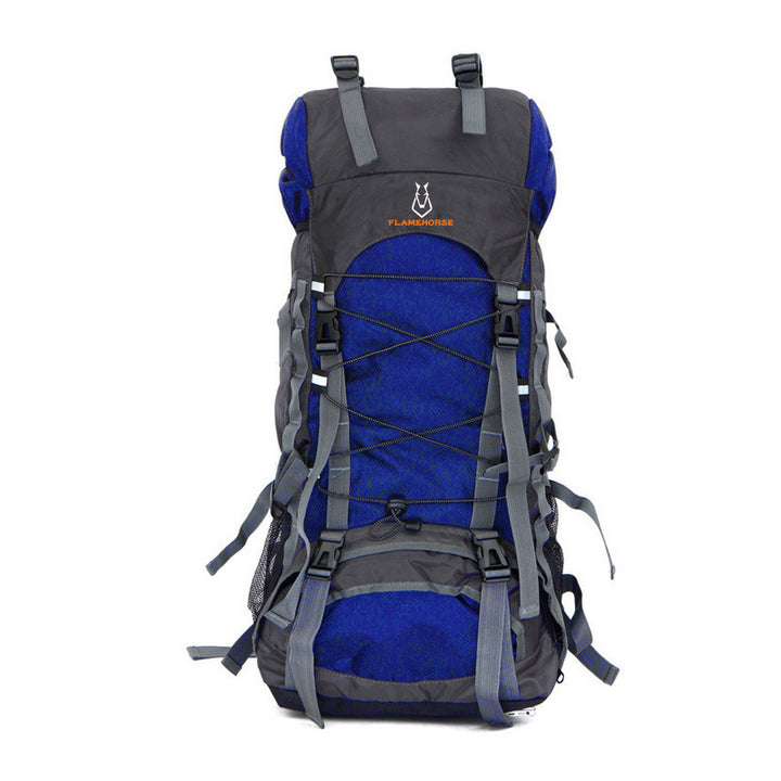 New fashion, male and female, large capacity backpack 60L foreign trade mountaineering bag outdoor backpack leisure luggage bag - Blue Force Sports