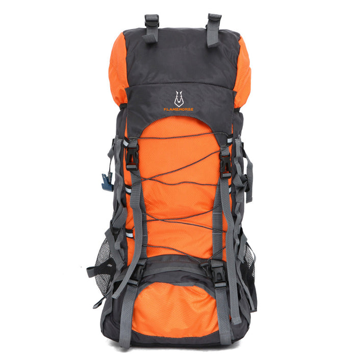 New fashion, male and female, large capacity backpack 60L foreign trade mountaineering bag outdoor backpack leisure luggage bag - Blue Force Sports