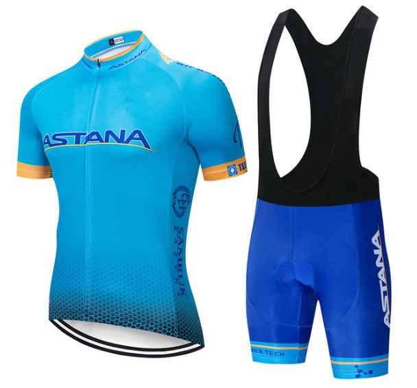 Summer short-sleeved cycling suit - Blue Force Sports