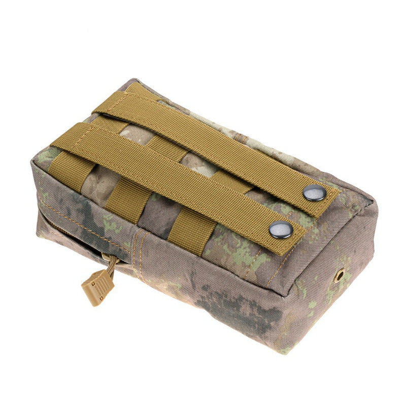 Outdoor small zipper bag in many debris bag MOLLE system Accessory Pack service package bag purse tactics - Blue Force Sports
