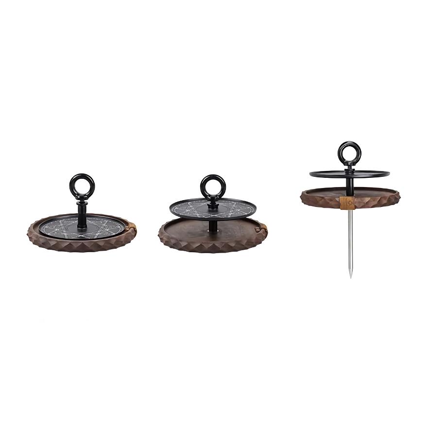 Bandeja espiral compacta para mosquitos para exteriores