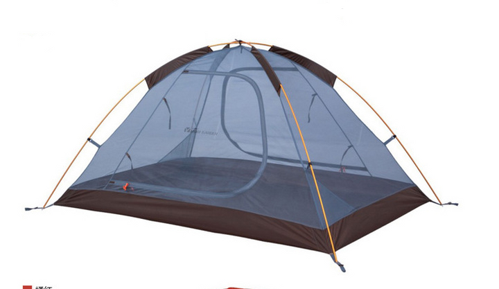 Double Aluminum Pole Rainproof Canopy Camping Climbing Tent - Blue Force Sports