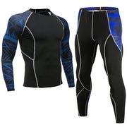 Sportswear quick-drying running suit - Blue Force Sports