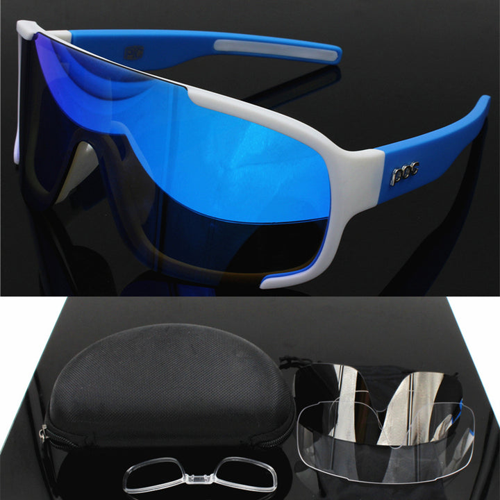 Outdoor sports male running mountain bike goggles - Blue Force Sports
