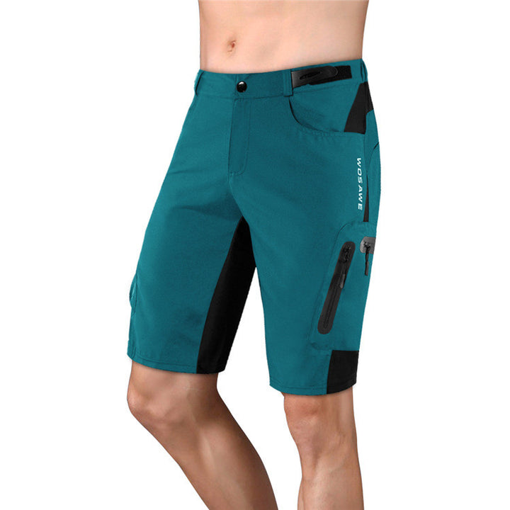 Breathable And Sweat-wicking Five-point Shorts For Outdoor Leisure Hiking And Cycling - Blue Force Sports