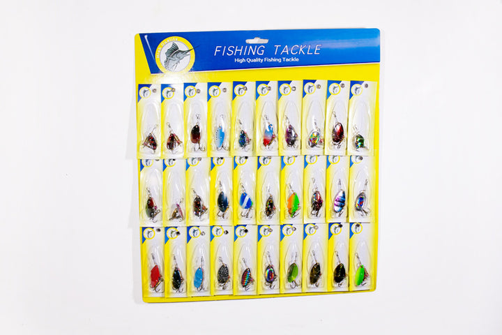 30 Bait Hook Fishing Lures for Fishing - Blue Force Sports