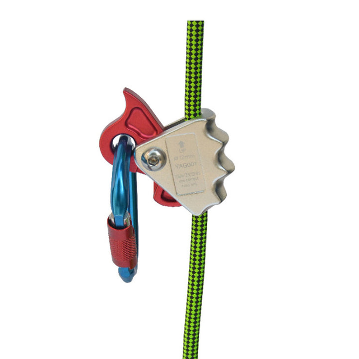 Outdoor rock climbing closed rope grab - Blue Force Sports