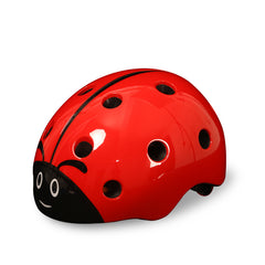 Kids Riding Bicycle Safety Helmet Adjustable Lovely Ladybug Riding Helmet. - Blue Force Sports