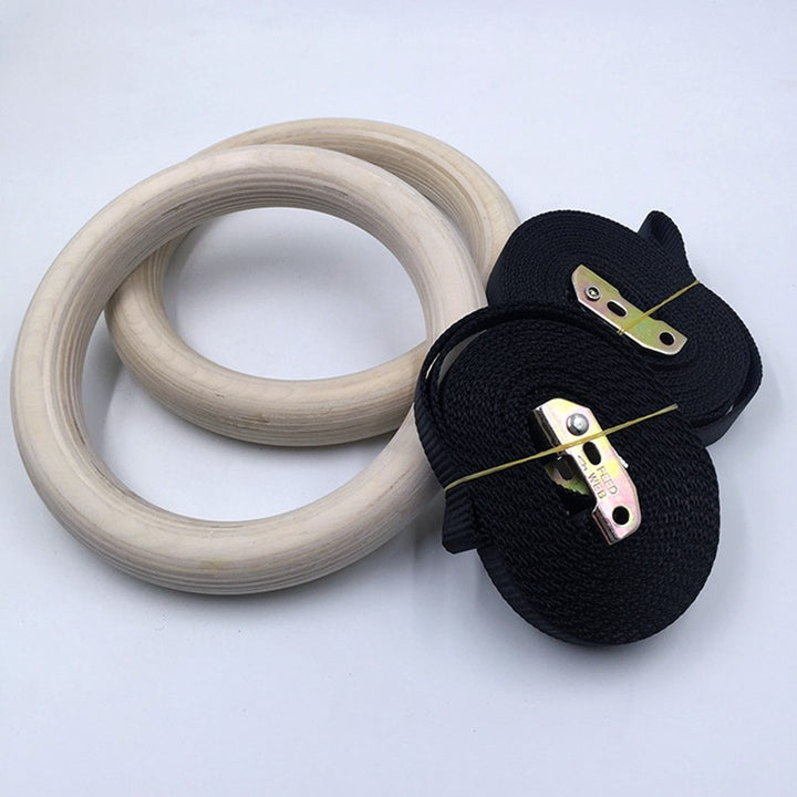 High quality birch beech Gymnastic Rings - Blue Force Sports