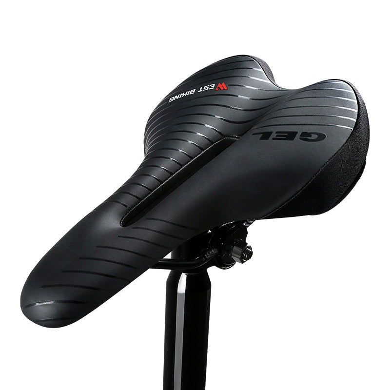 Mountain bike seat with taillight - Blue Force Sports