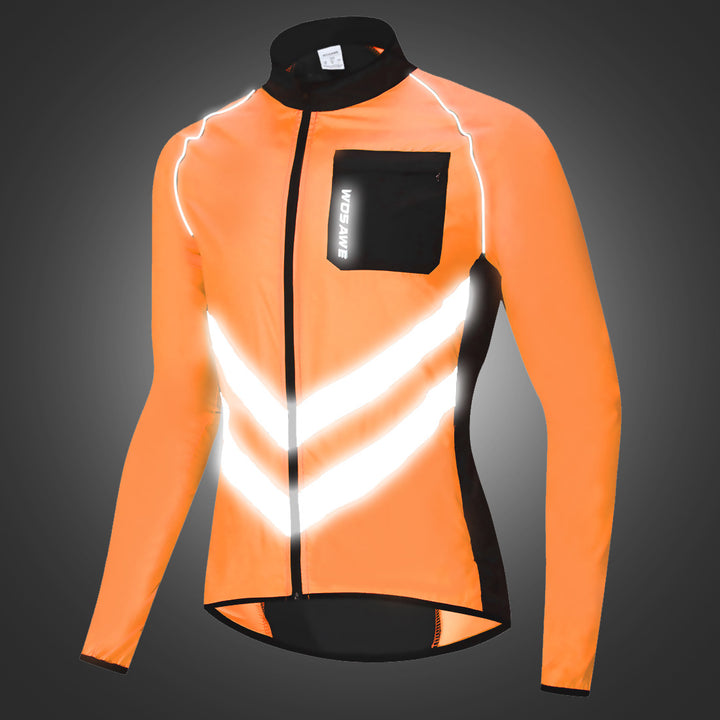 Cycling fishing reflective jacket - Blue Force Sports