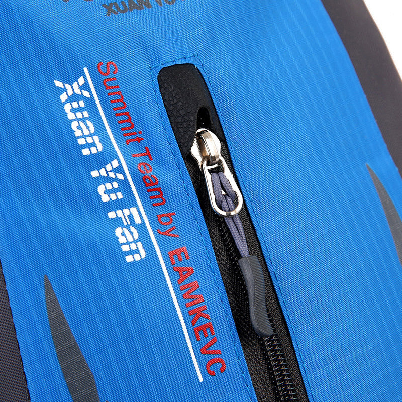 Outdoor mountaineering bag men and women riding backpack Korean sports bag leisure travel backpack - Blue Force Sports
