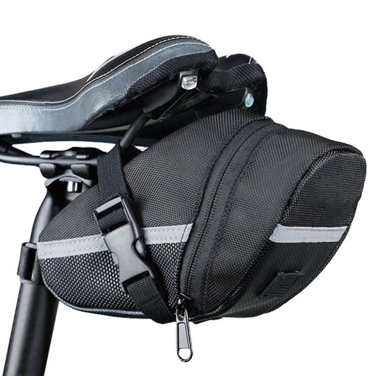Bicycle Seat Mountain Bike Black Tail Bag - Blue Force Sports