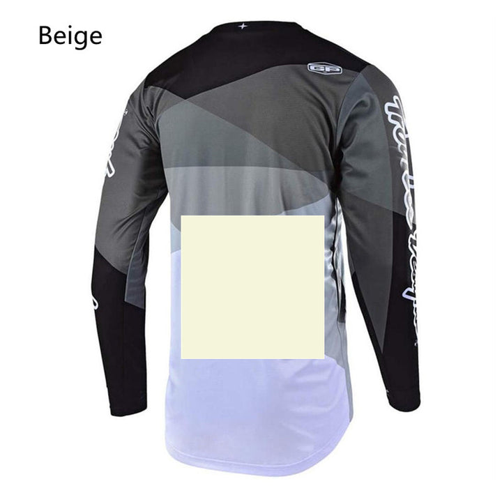 Mountain Bike Cycling Jersey Jacket Men's Long-Sleeved Off-Road Motorcycle Shirt - Blue Force Sports